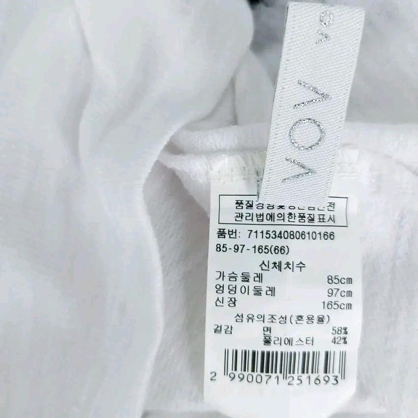 보브 여성 춘추 자수 긴팔티 화이트66 (HU46625) 5