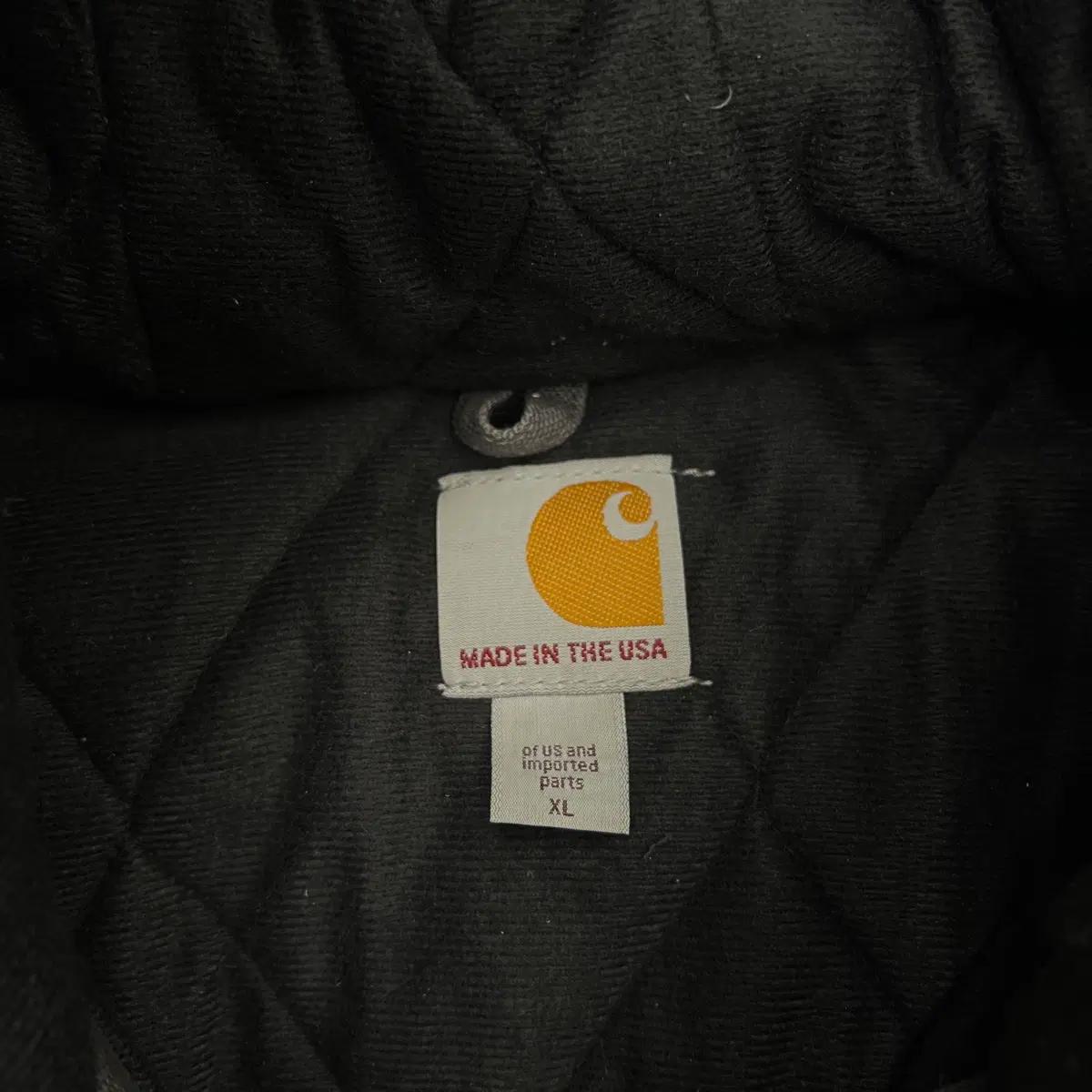 XL 칼하트 J140 엑티브 그레이 후드 자켓 5