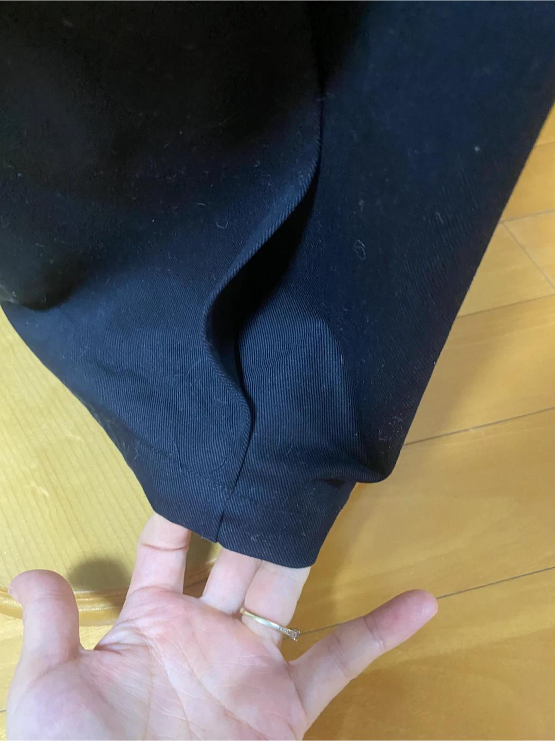 키모우이 블랙 레이어드 윙 팬츠 팬츠 M 새제품 7