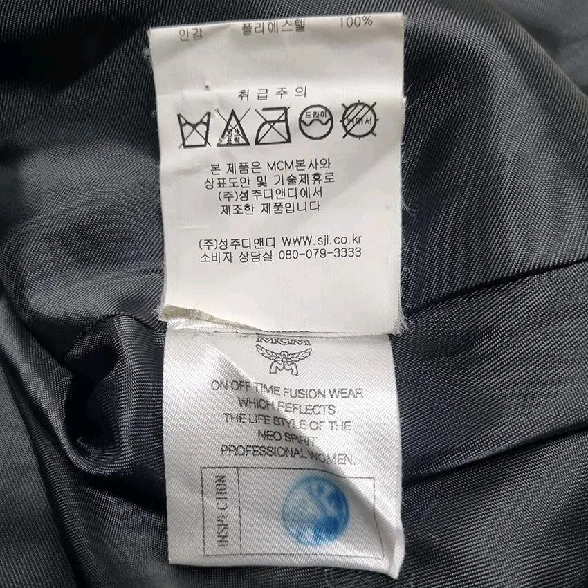 엠씨엠 여성 춘추 약스판 똑딱이버튼 자켓 블랙 (HU47181) 7