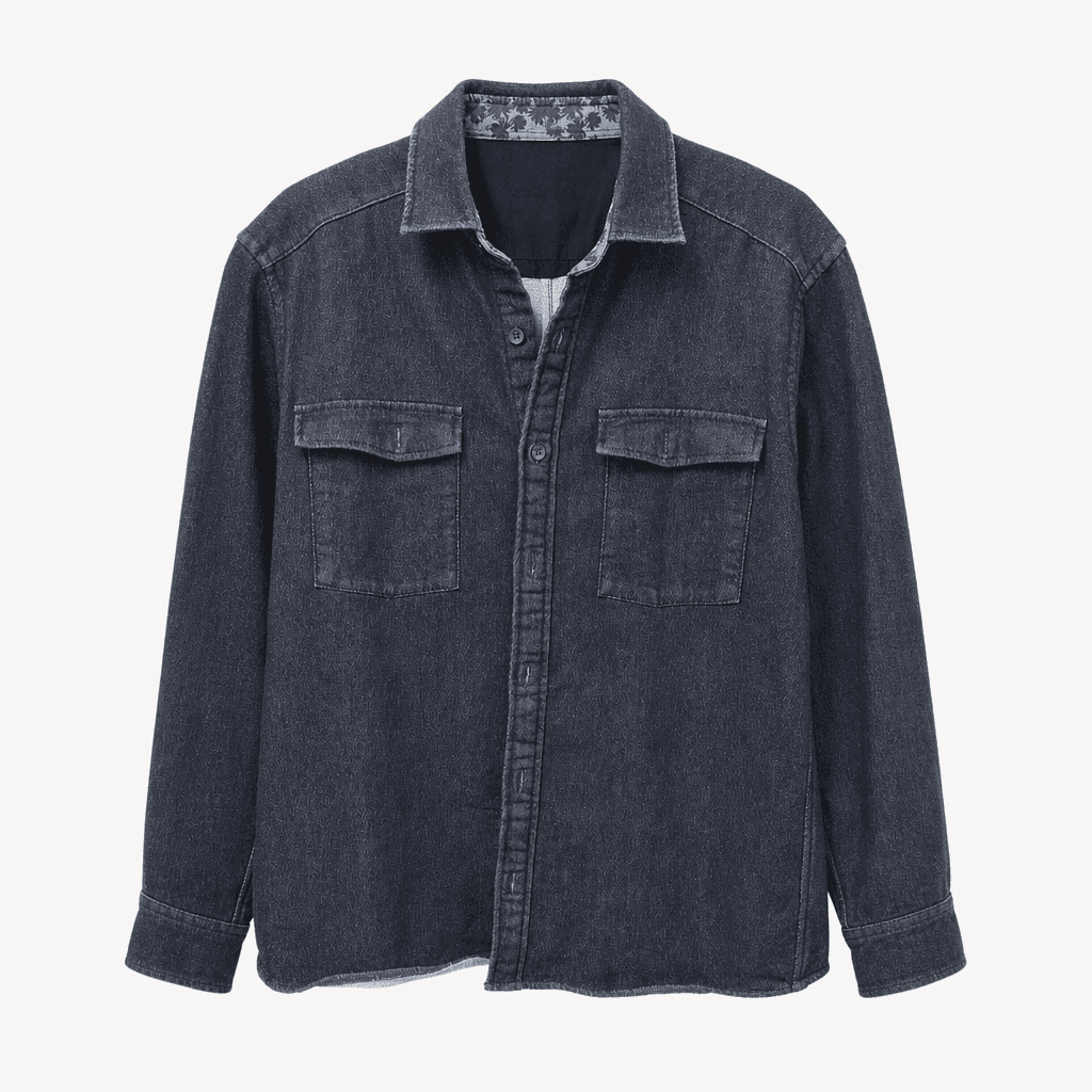 STUDIO by INTERMEZZO 데님 셔츠 M 착용컷