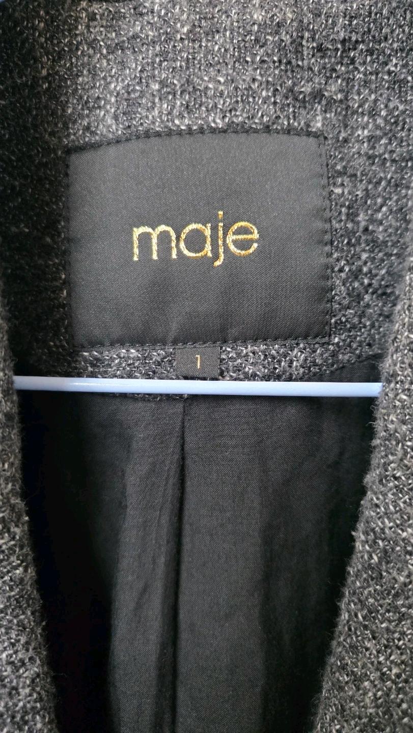 Maje 마쥬 그레이 코트 1사이즈 2