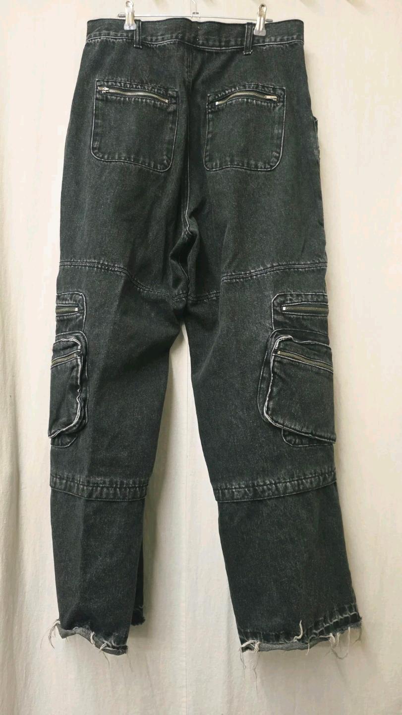 빅유니온 M-ZIPPER MAKE-OVER PANTS (BLACK) 5