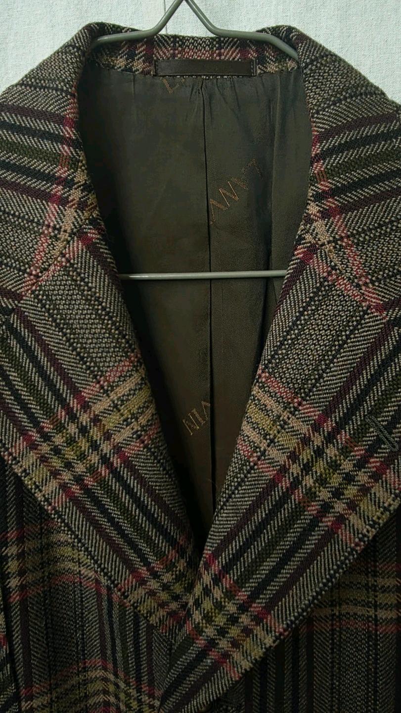 LANVIN 파리 체크 울 자켓 6