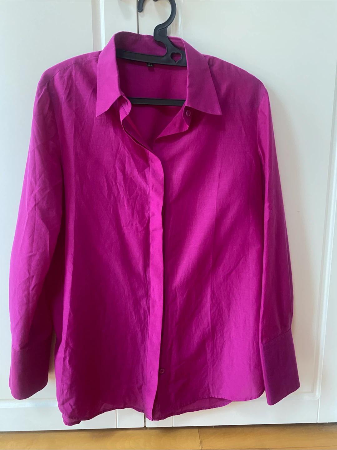 Massimo Dutti 셔츠 40 (실크 혼방) 2