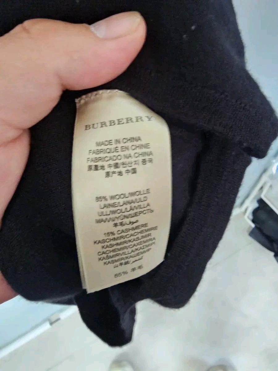 [버버리] 여성 가디건 블랙 7