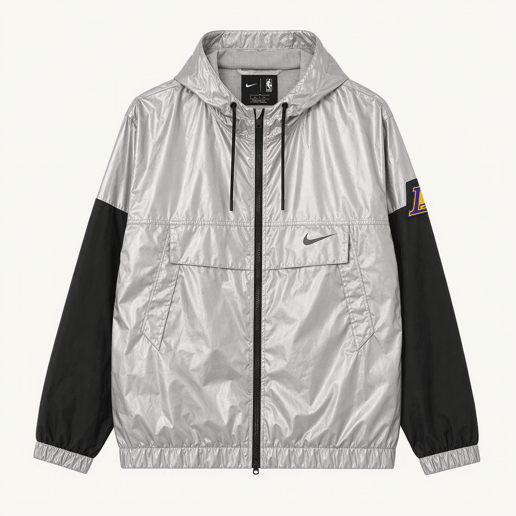 나이키 스우시 NBA 레이커스 실버 후드 자켓 B6007