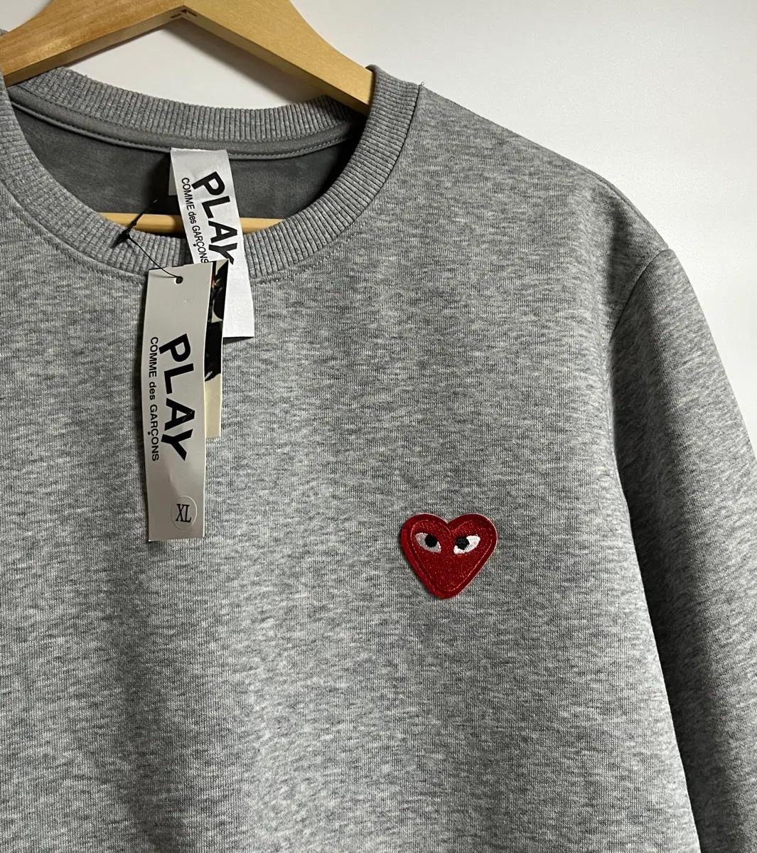 새상품 공용 꼼데가르송 맨투맨 스웻티셔츠 XL 5