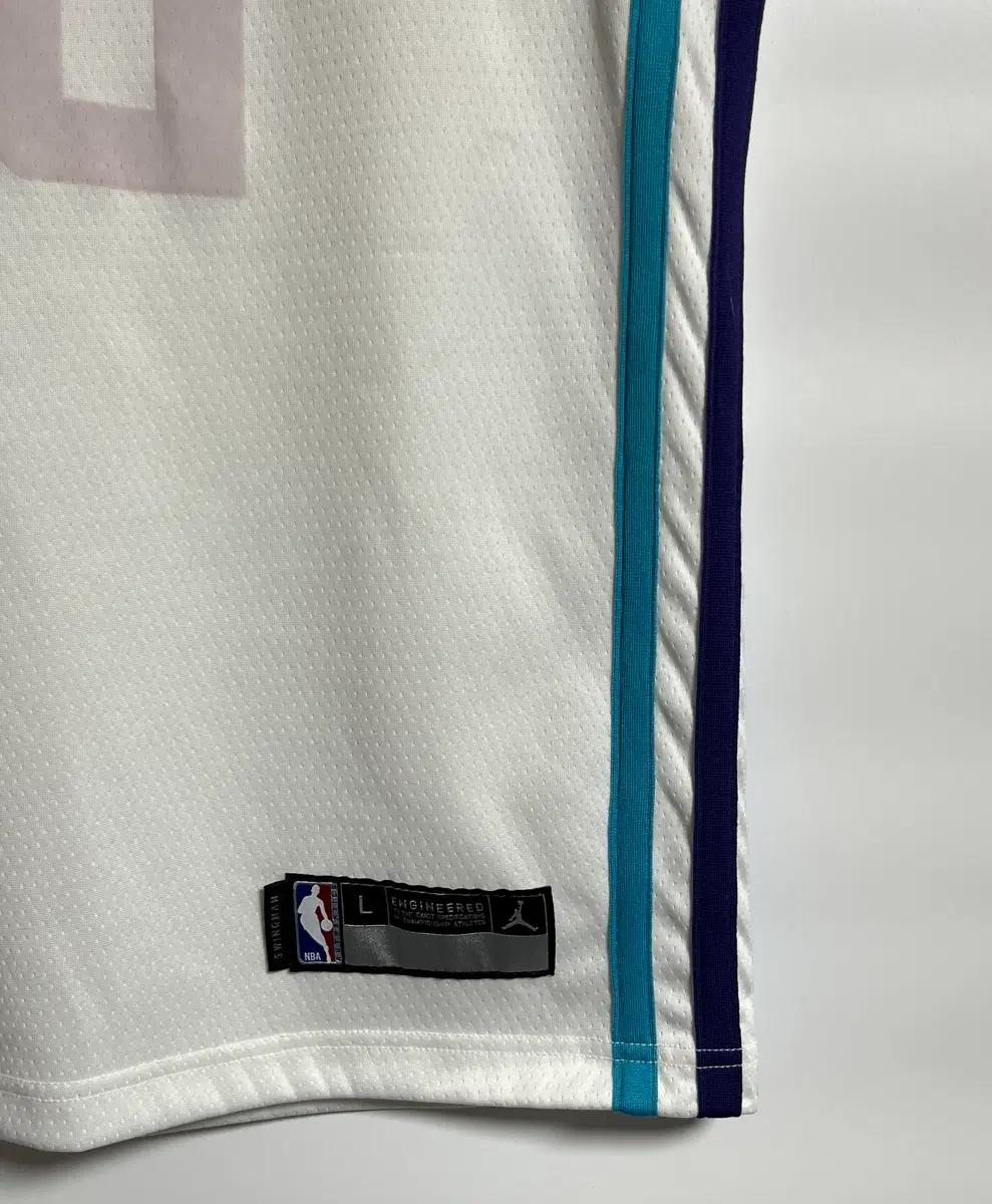 공용 조던 X NBA 샬럿 호네츠 스윙맨 슬리브리스 져지 L 3