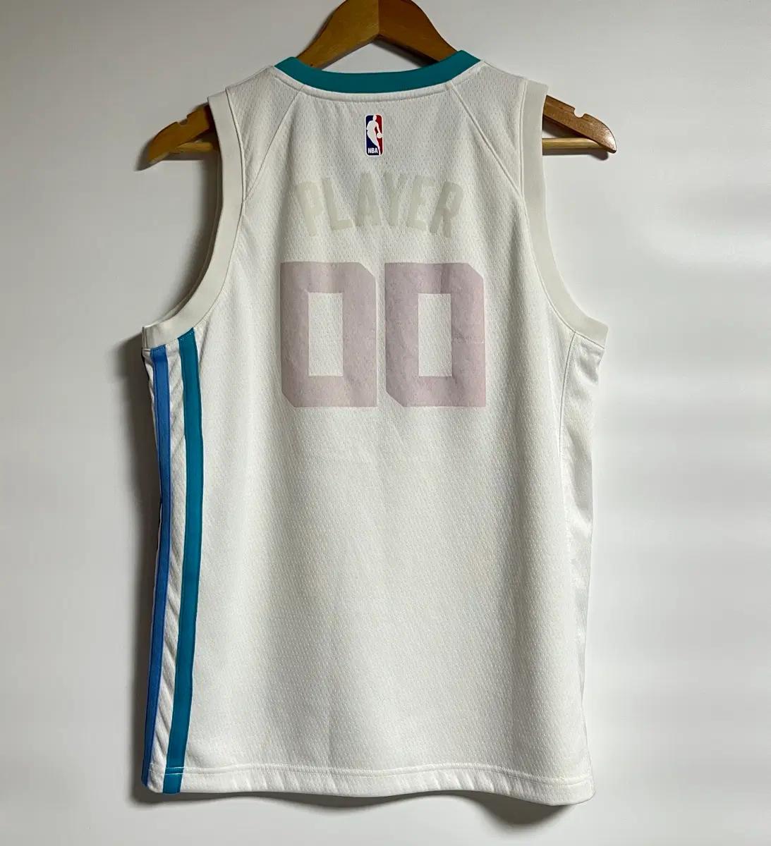 공용 조던 X NBA 샬럿 호네츠 스윙맨 슬리브리스 져지 L 5