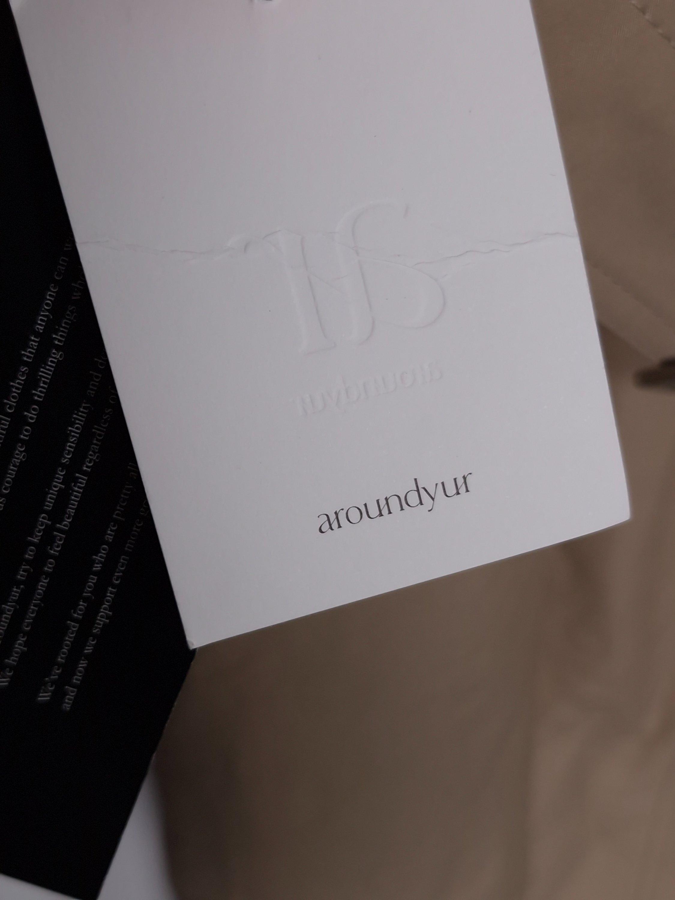 어라운드율 aroundyur 베이지 트렌치 코트 Free (새상품) [A1134] 6