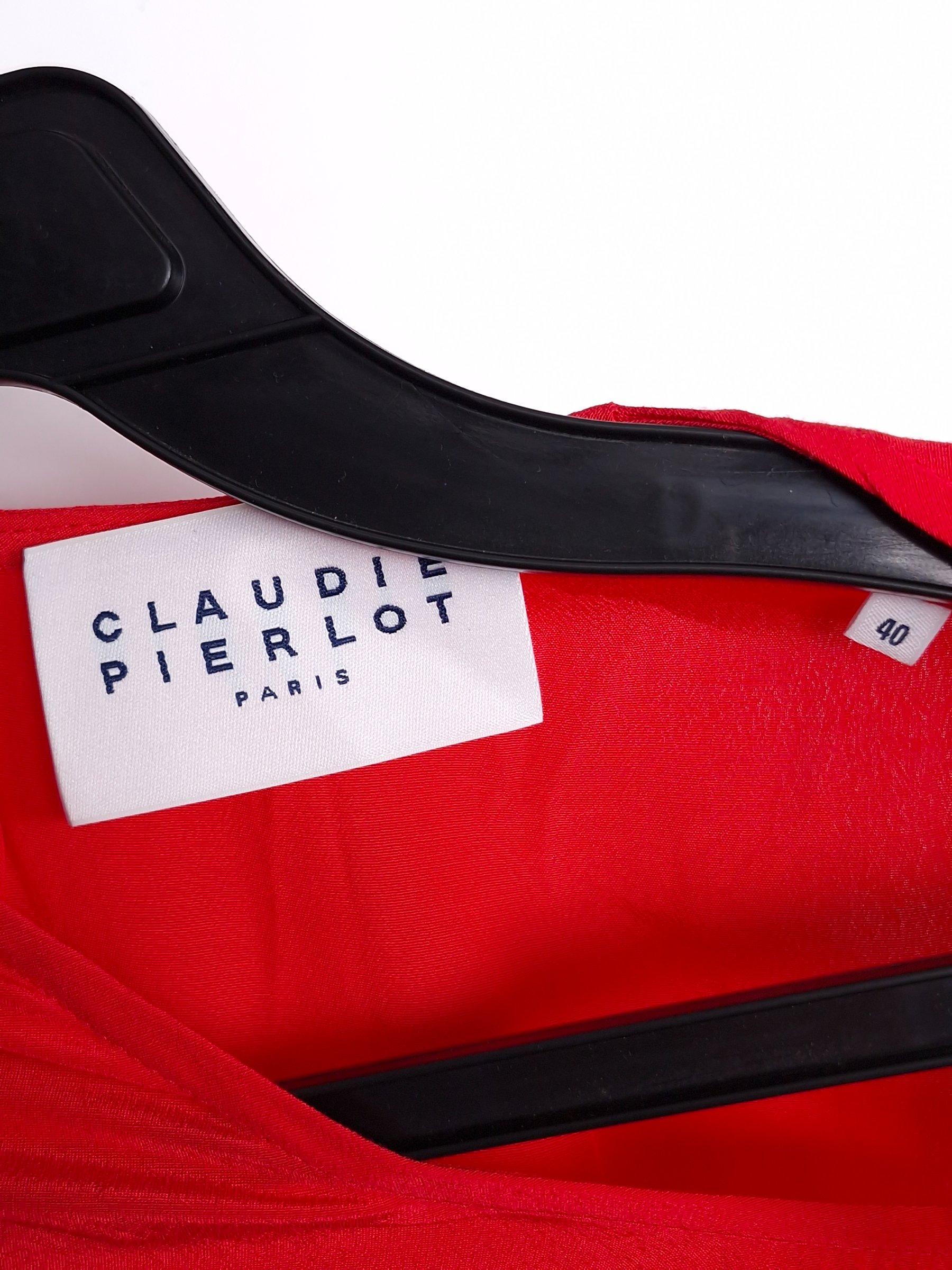 끌로디피에로 CLAUDIE PIERLOT 타이 롱 원피스 40 [A1140] 3
