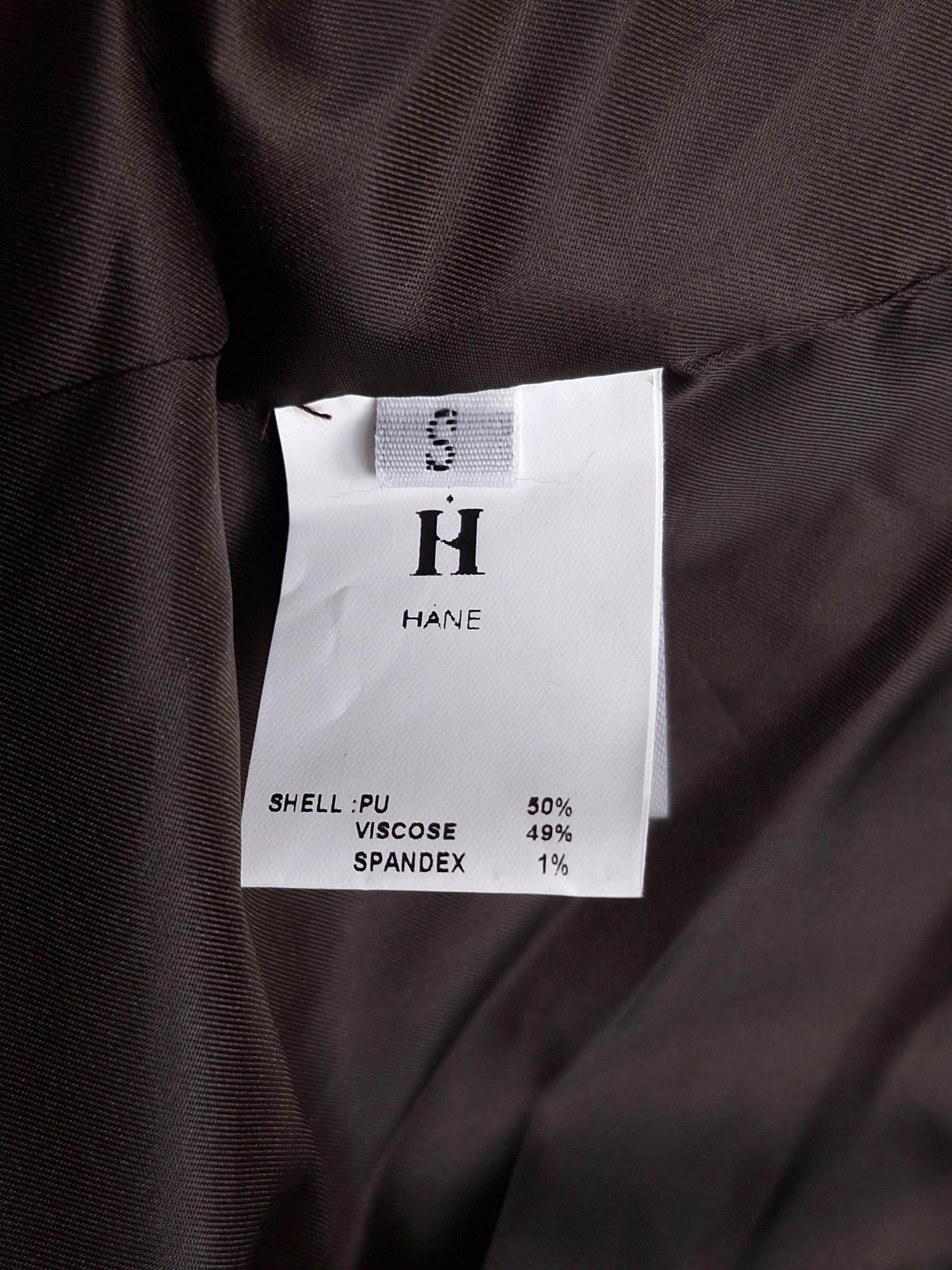 하네 HANE 갈색 자켓 S [A1144] 5