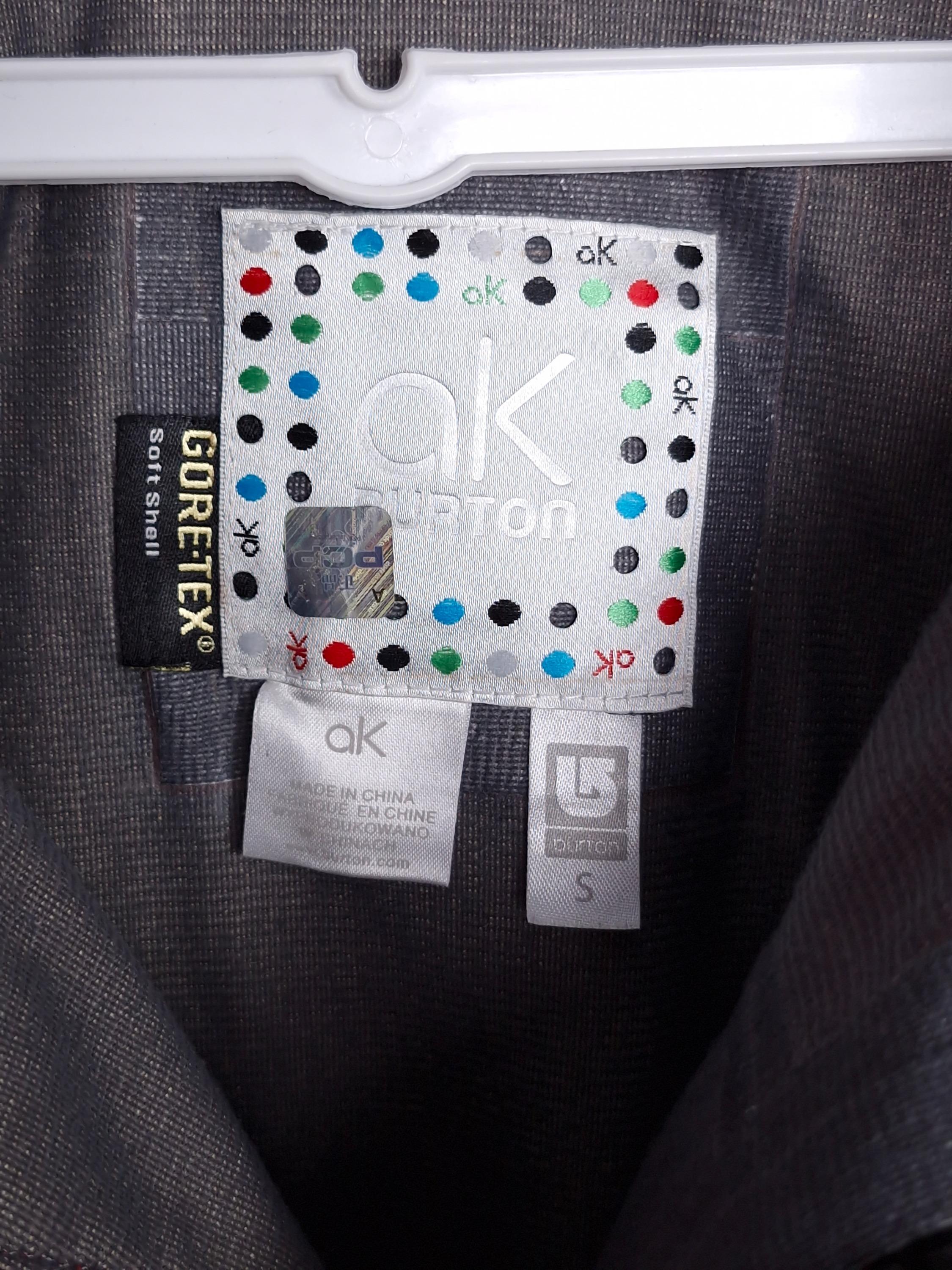버튼 에이케이 BURTON ak 스노우보드 빨강 재킷 S [A1145] 4