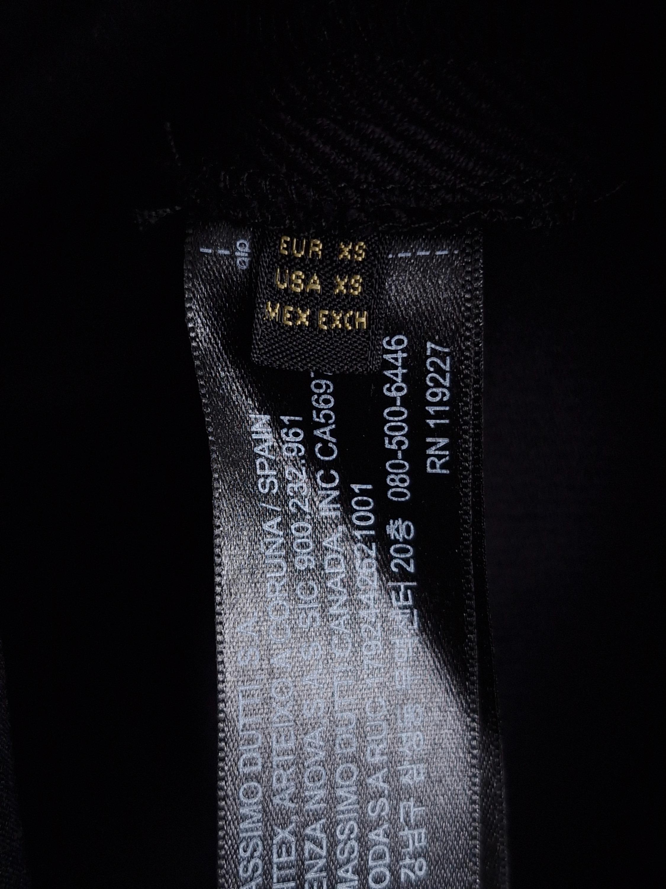 마시모두띠 Massimo Dutti 검정 미니 치마 XS (새상품) [A1159] 5