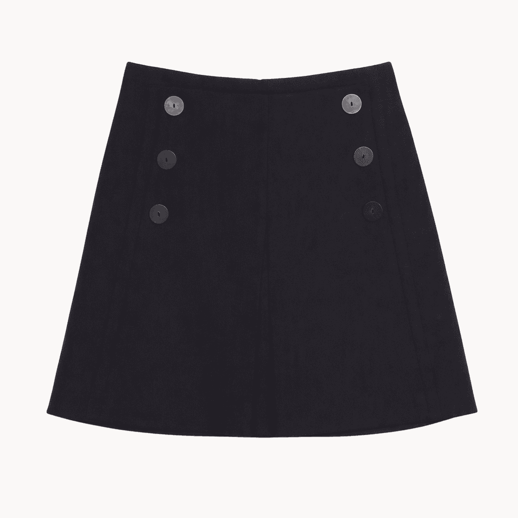 마시모두띠 Massimo Dutti 검정 미니 치마 XS (새상품) [A1159]