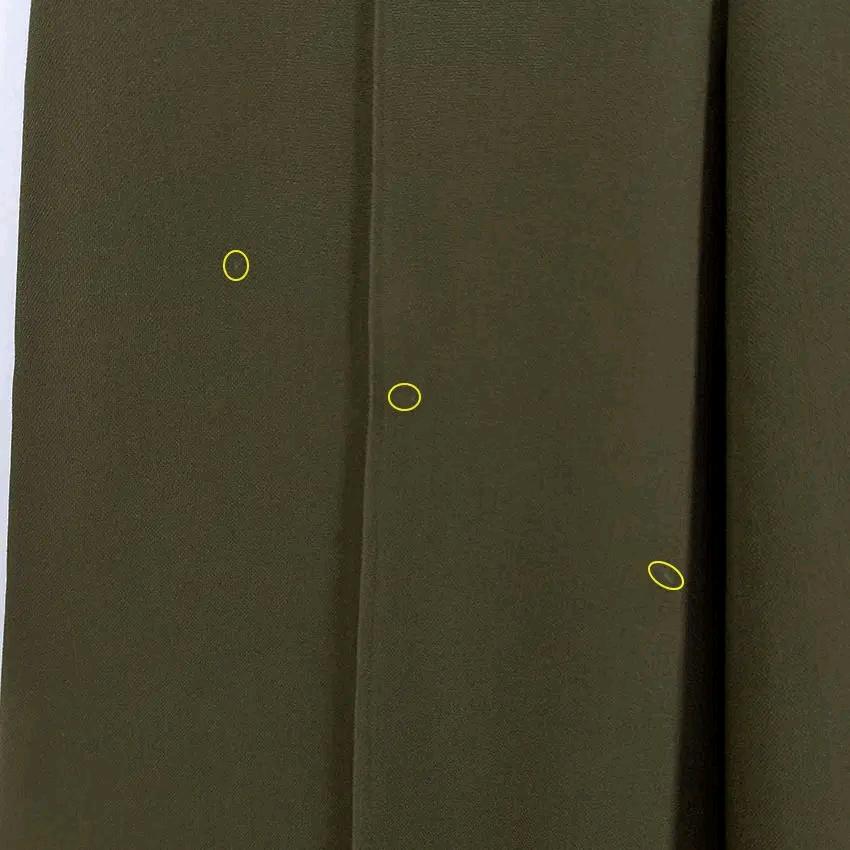 커밍스텝 여성 춘추 뒷밴딩 8부 와이드팬츠 카키67 (HU47224) 6