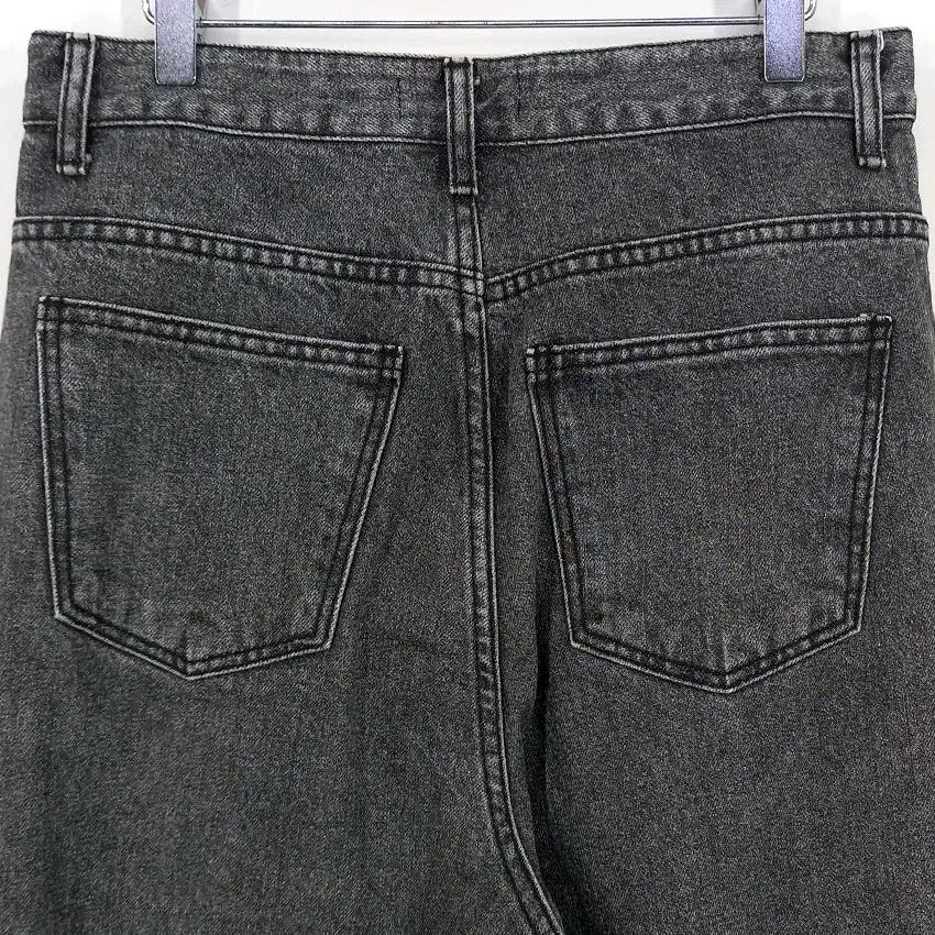 발렌시아 여성 베기와이드 데님팬츠 그레이 (HU47234) 4