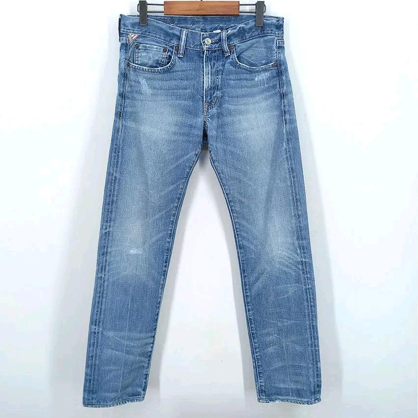 데님앤서플라이 남성 워싱 데님팬츠 중청30 (HU47238) 2