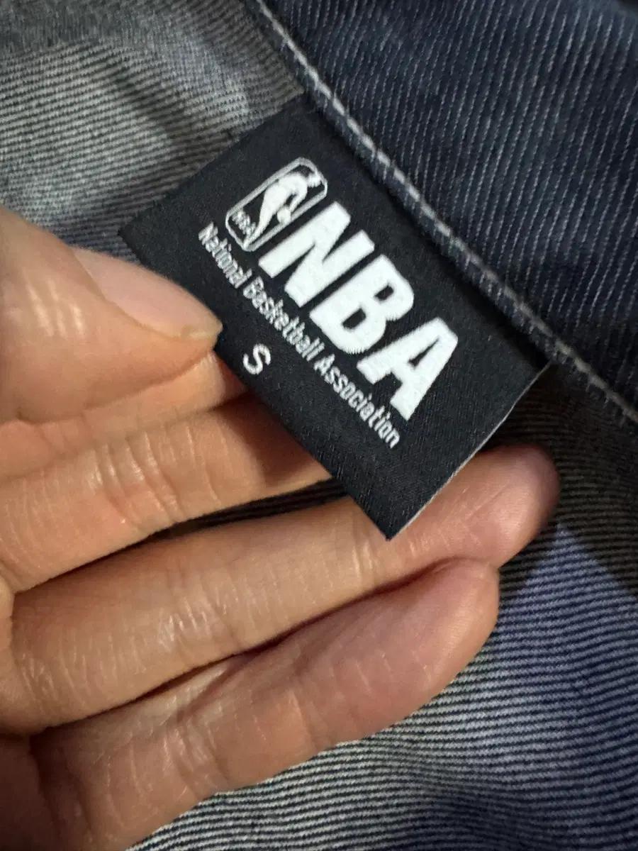 NBA 시카고 불스 빅 로고 오버핏 데님 자켓 S 4