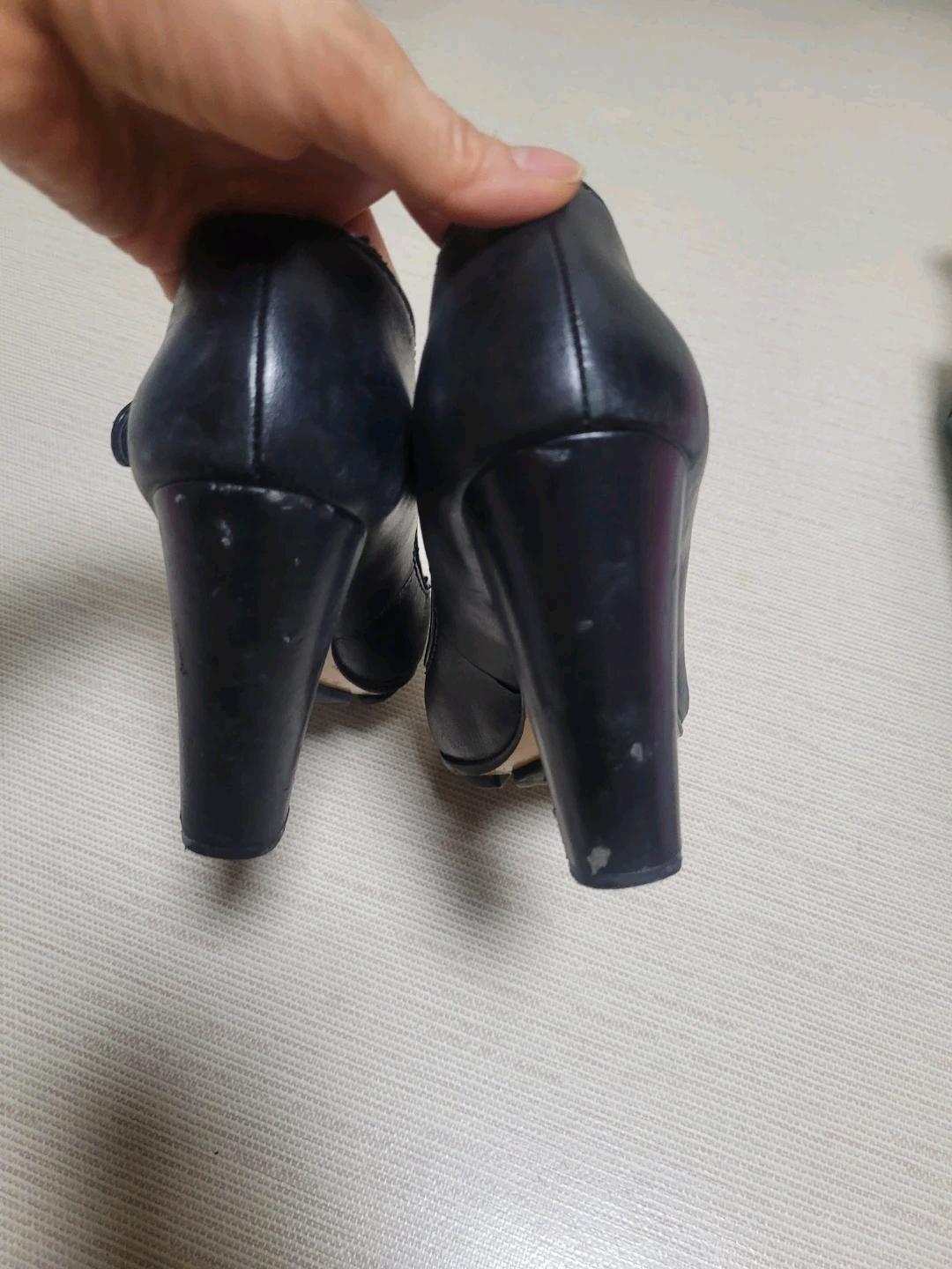락포트 여성 구두 블랙 235 4