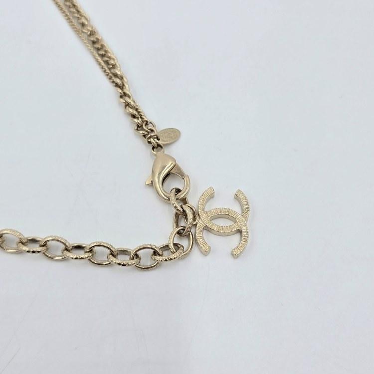 샤넬 진주 체인 벨트 4617 8