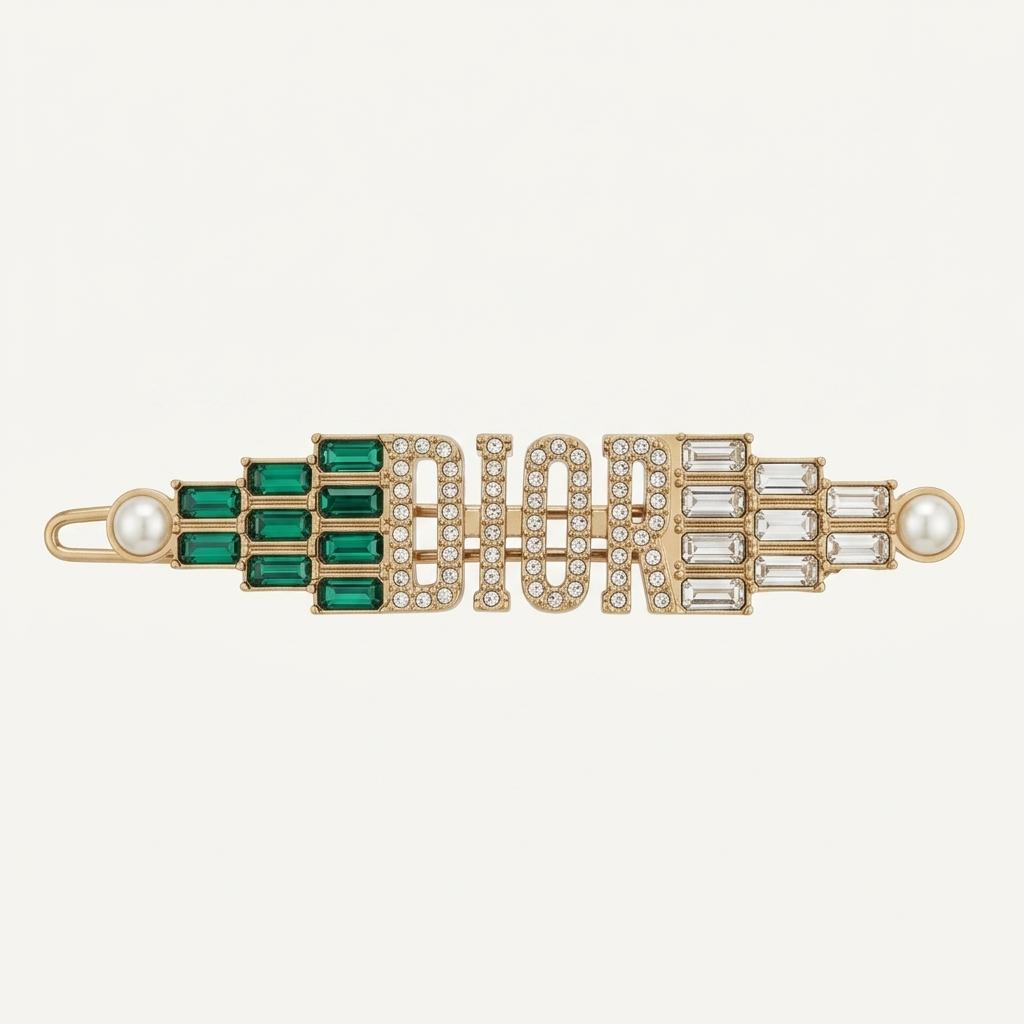 디올 DIOR 헤어핀 4700 착용컷