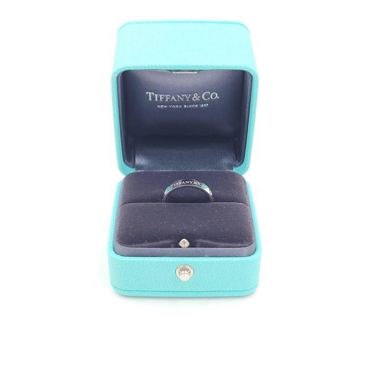 티파니앤코 T&CO. 밴드링 4mm 7.5호 4866 4
