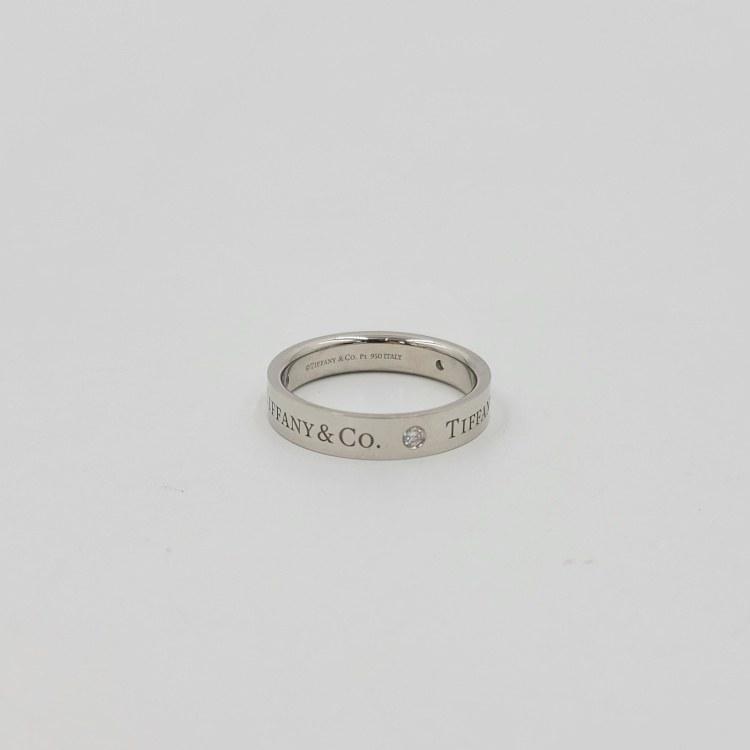 티파니앤코 T&CO. 밴드링 4mm 7.5호 4866 10