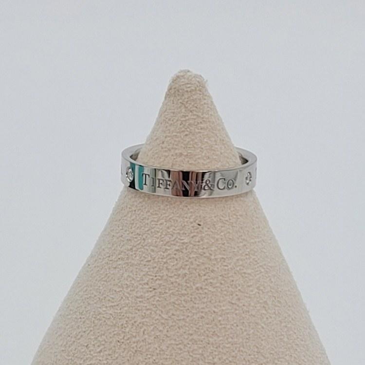 티파니앤코 T&CO. 밴드링 4mm 7.5호 4866 8