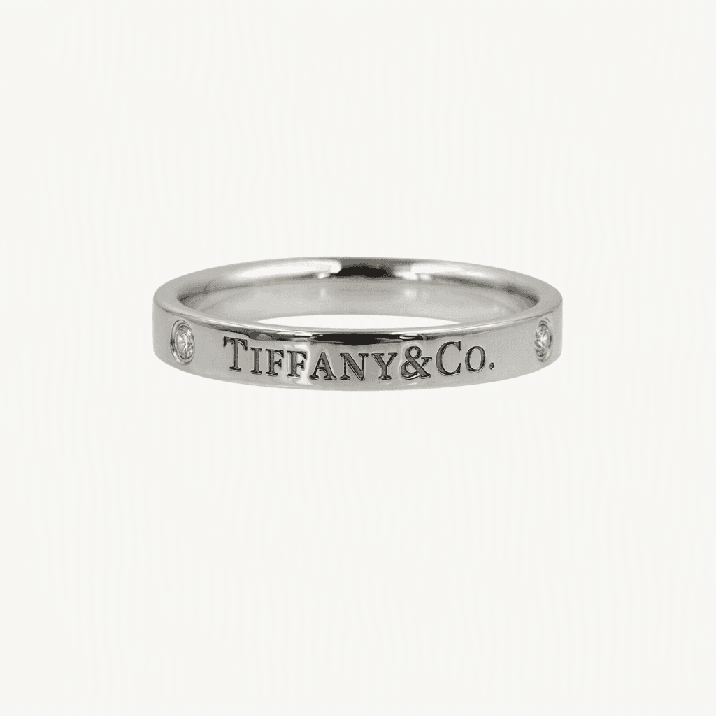 티파니앤코 T&CO. 밴드링 3mm 7.5호 4867 착용컷