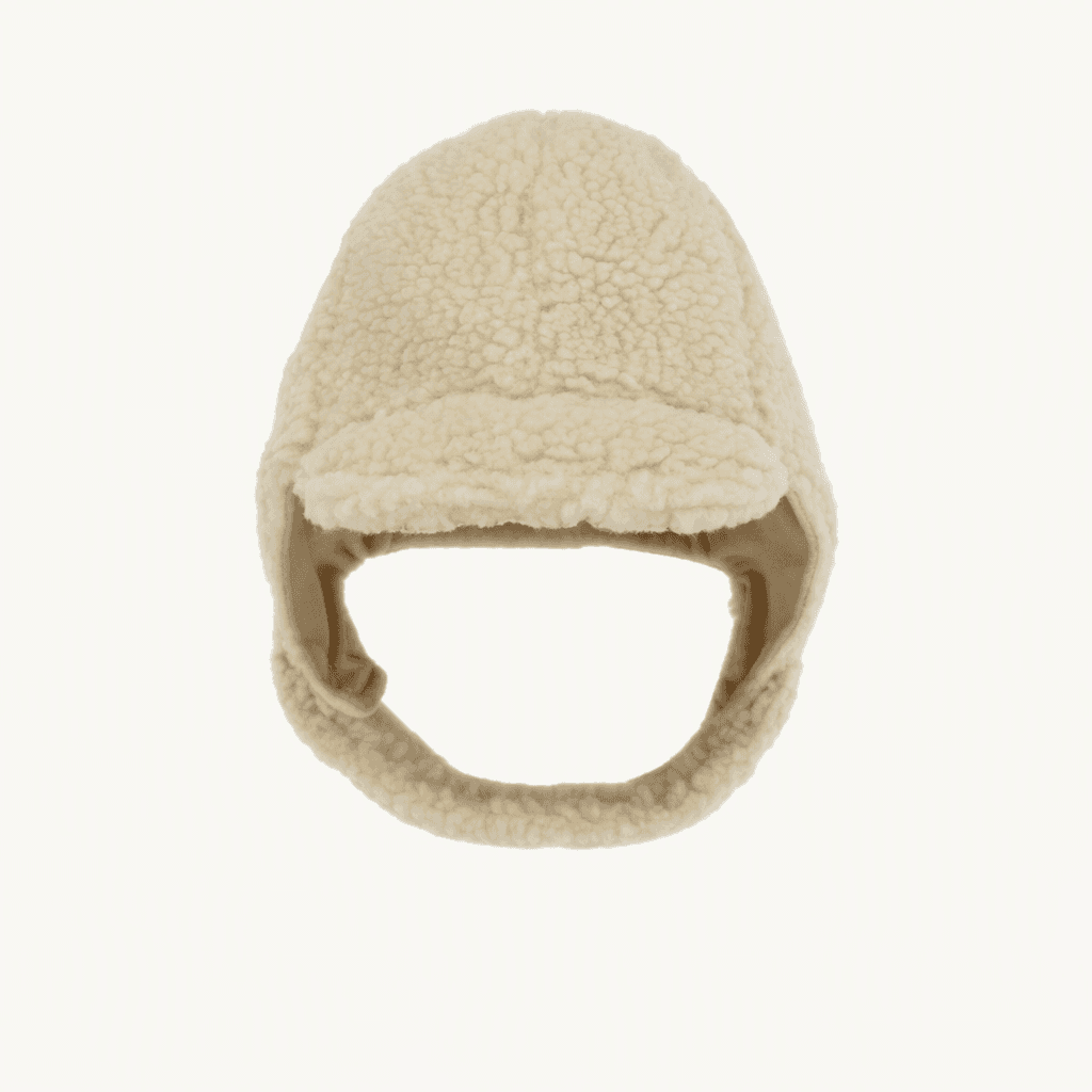 프레클 butter shearling 바라클라바 모자