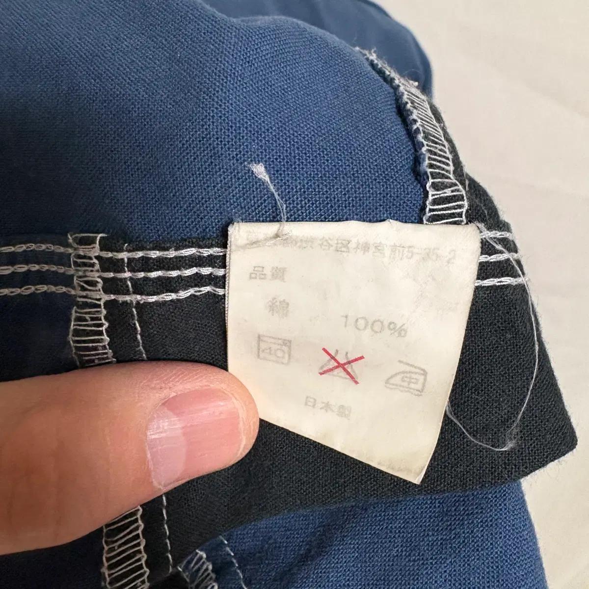 네펜데스 패치워크 블록 워크셔츠 / M 9