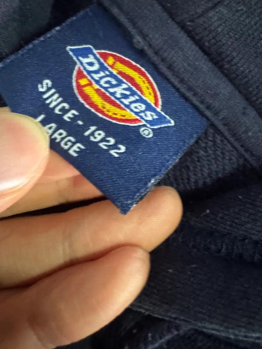 희귀! 디키즈 Dickies 올드스쿨 스펠아웃 후드티 네이비 4