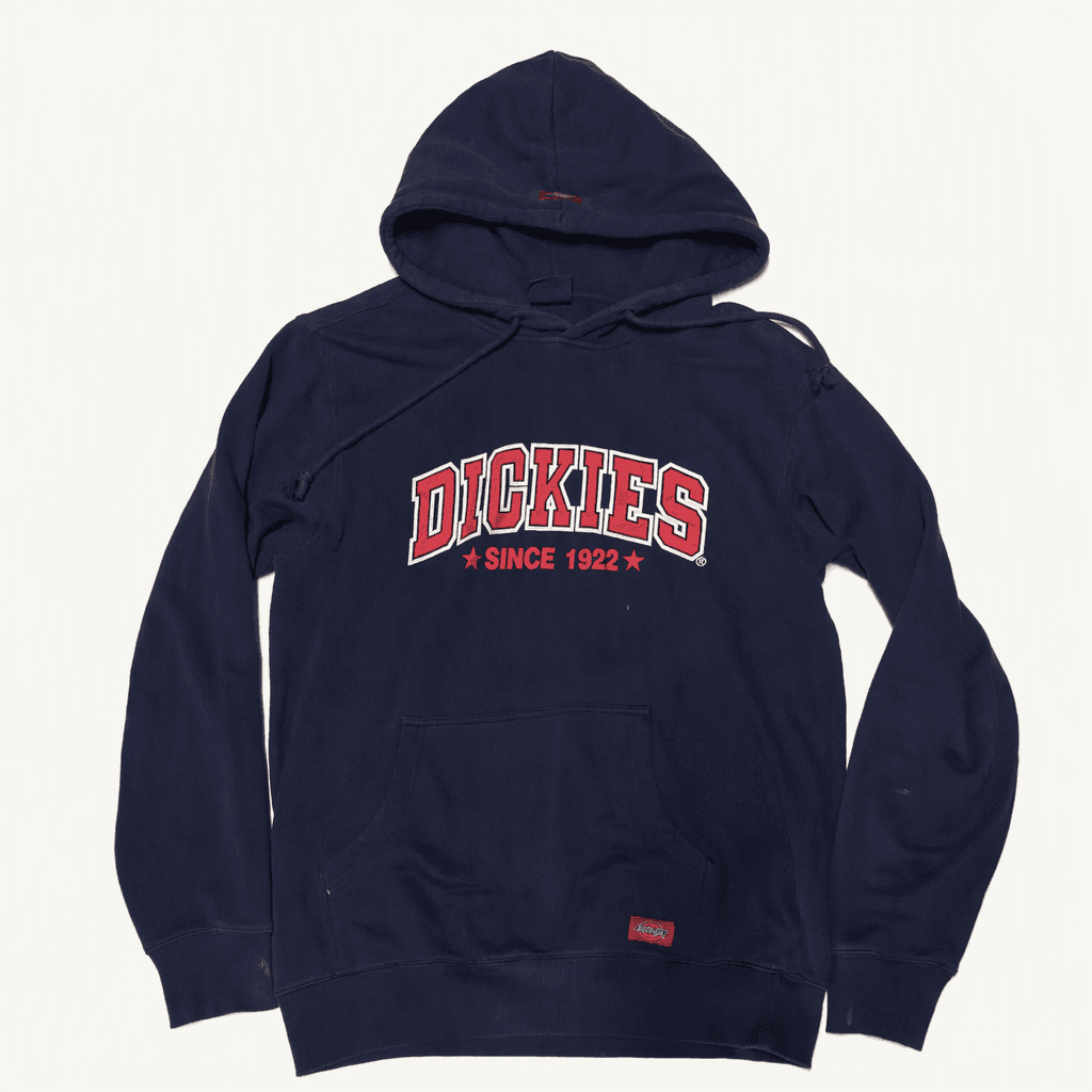 희귀! 디키즈 Dickies 올드스쿨 스펠아웃 후드티 네이비