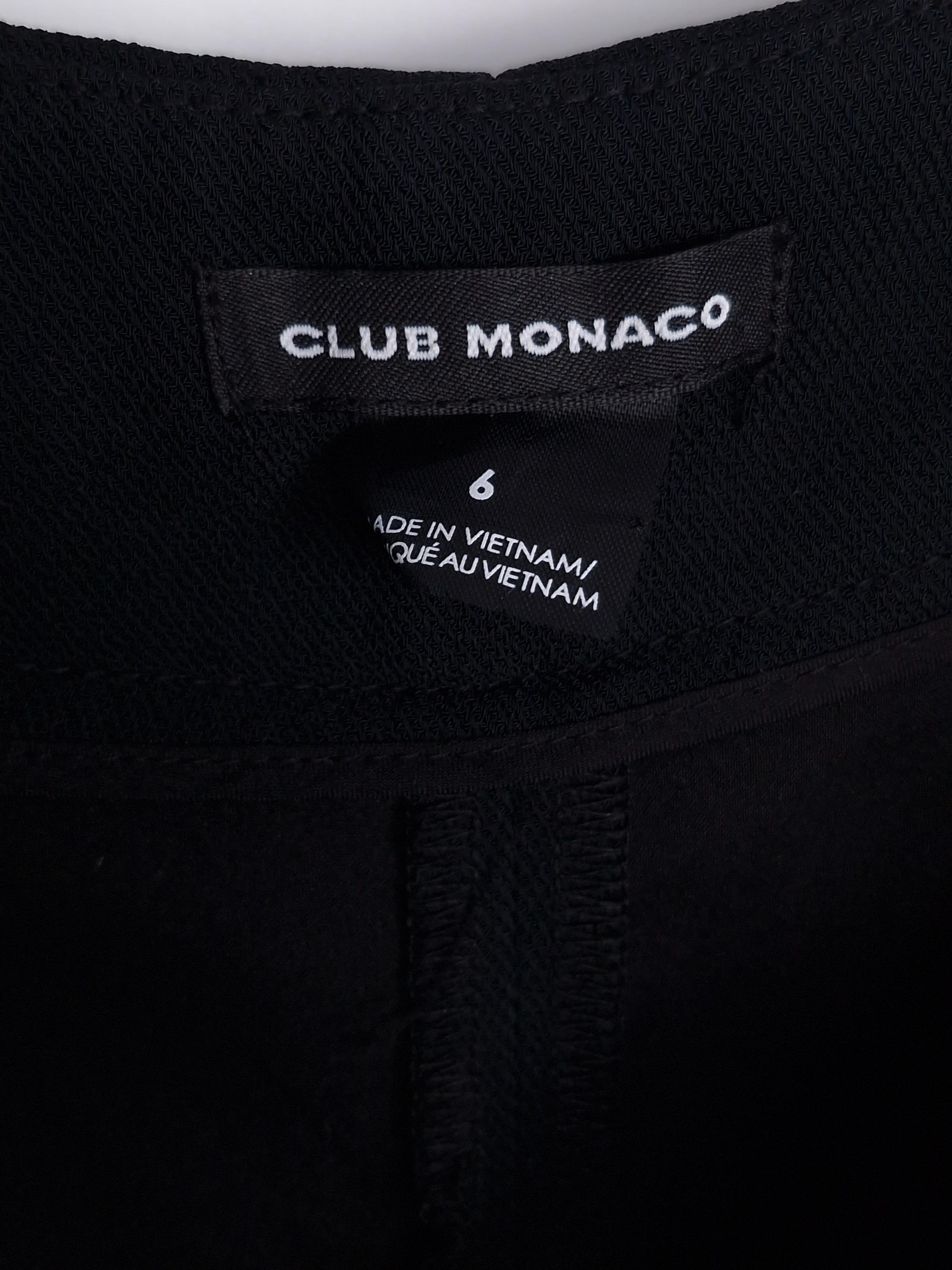 클럽모나코 CLUB MONACO 검정 바지 6 [A1169] 3