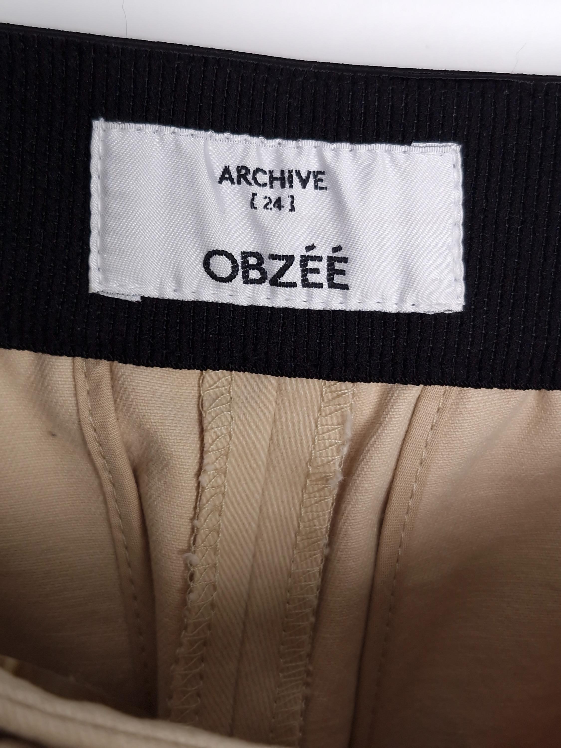 오브제 OBZEE 베이지 바지 61 [A1171] 4