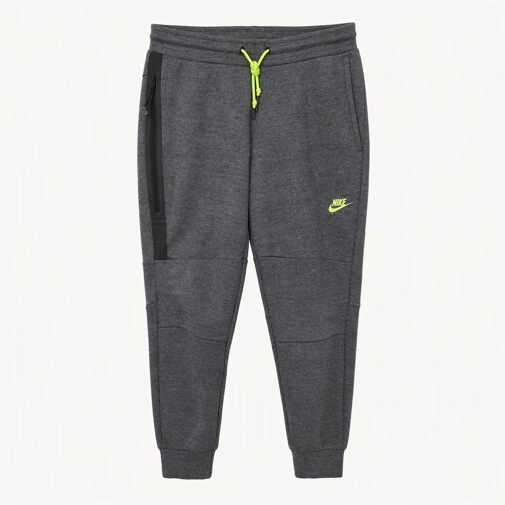 L,100 )) NIKE 나이키 조거팬츠 바지 ! 그레이&형광옐로우 색상 ~