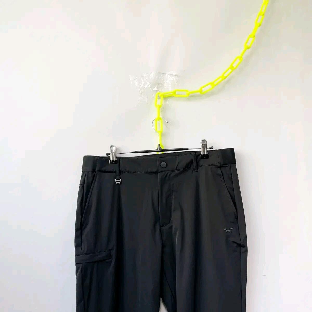 울시 남성골프바지 블랙하절기34 3