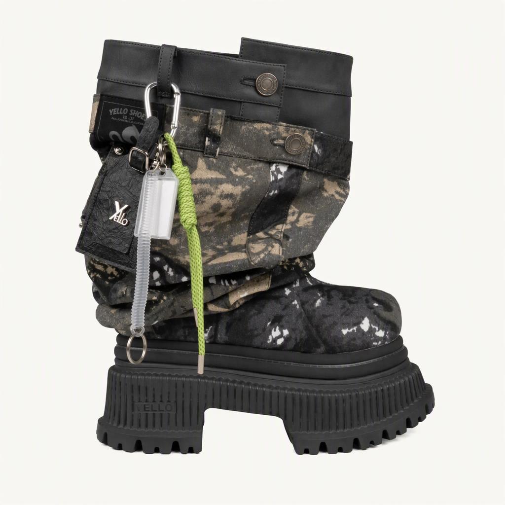 플랫폼 숏부츠 L size (245-250)