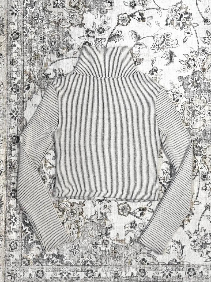 Cross Cargo Contrast Cardigan Ivory S size 4