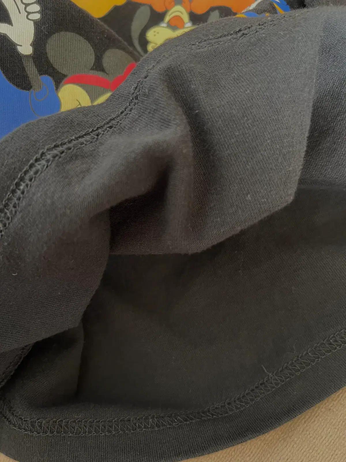 챔피온x디즈니 키즈 블랙 미키도날드 반팔티셔츠 라운드반팔티 8