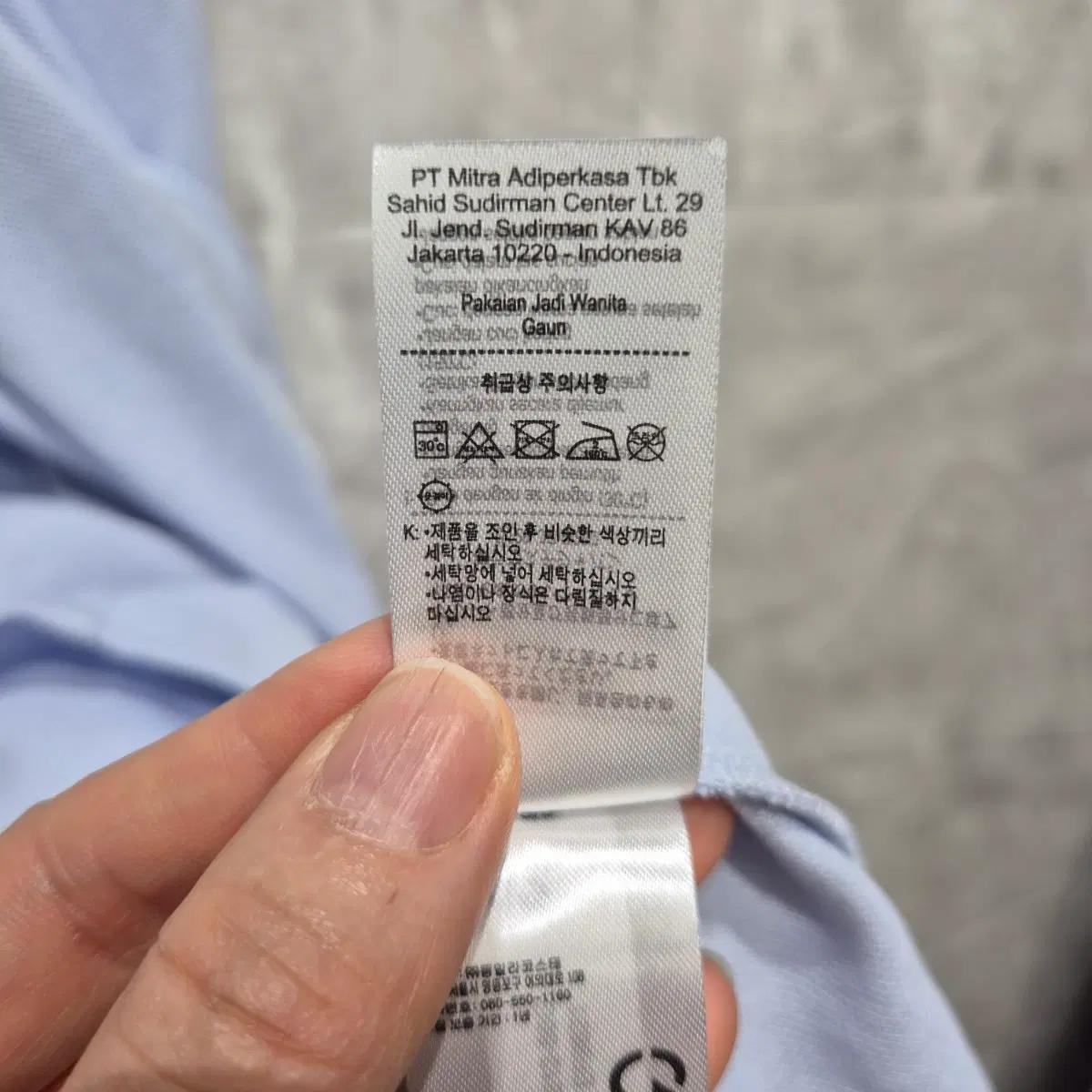 라코스테 원피스 하늘색 10