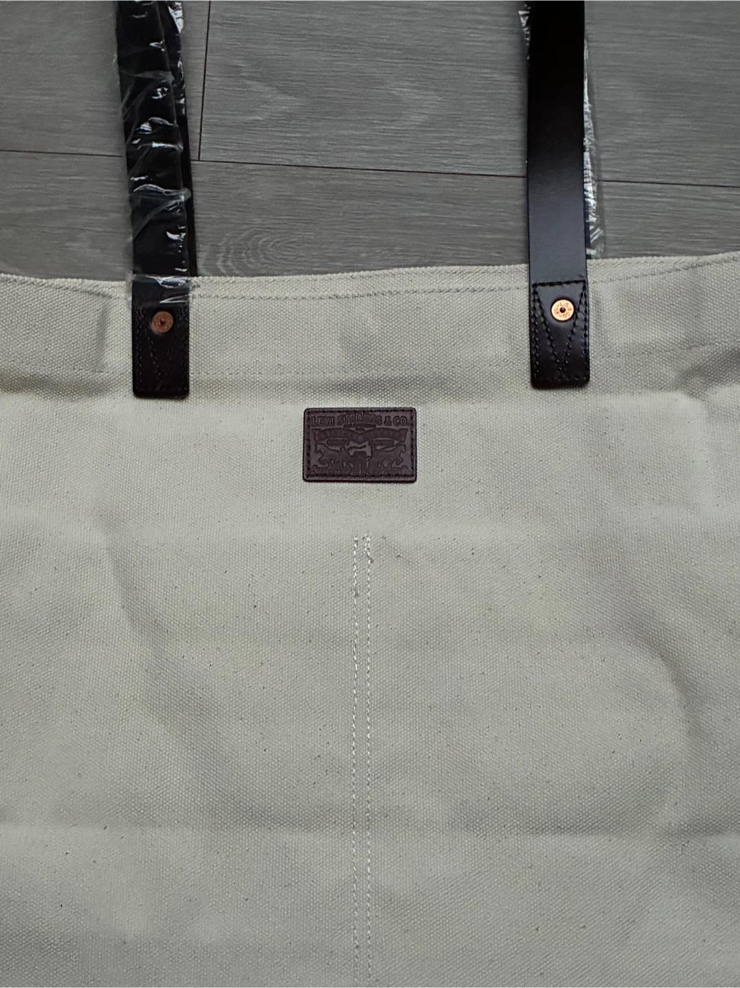 (해외한정판,새상품) 리바이스 캔버스 토트백 9