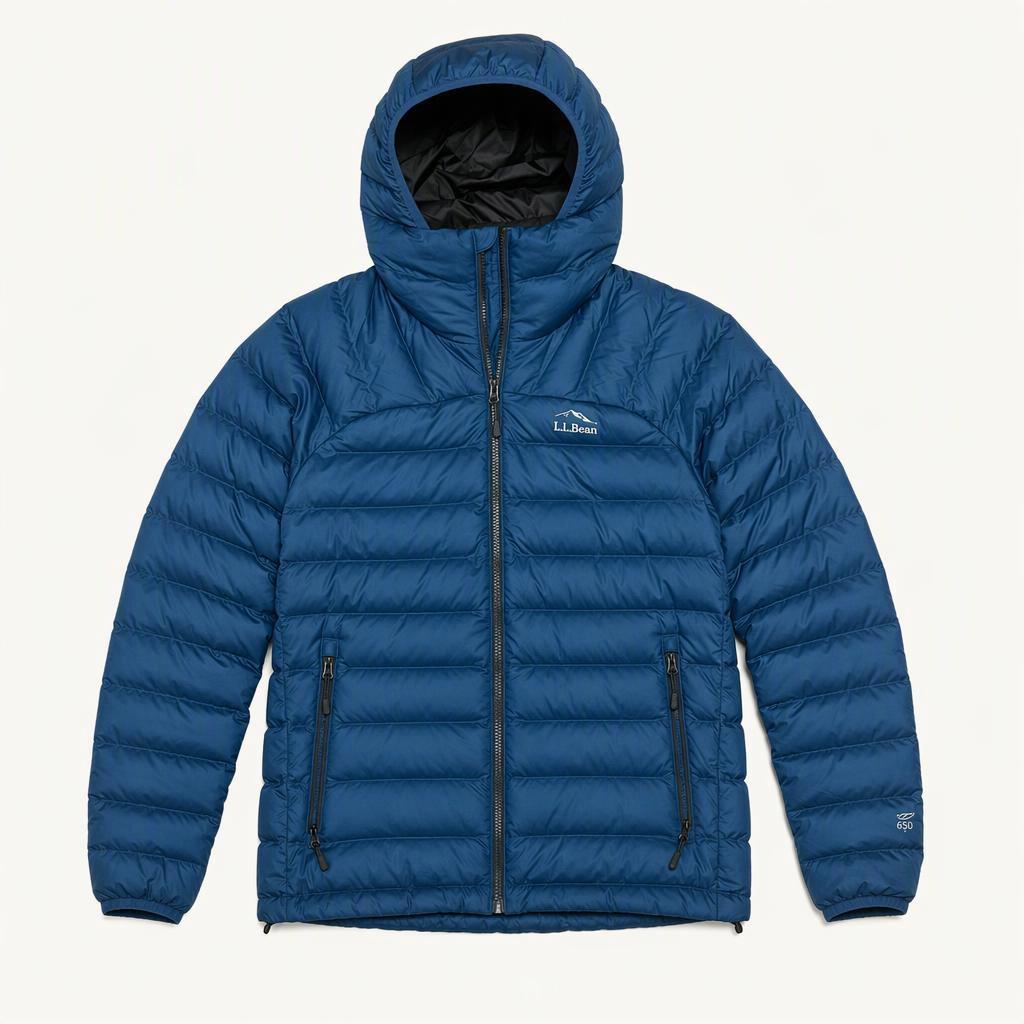 (새상품) 엘엘빈 L.L.Bean 다운 패딩 650필파워 경량패딩 착용컷