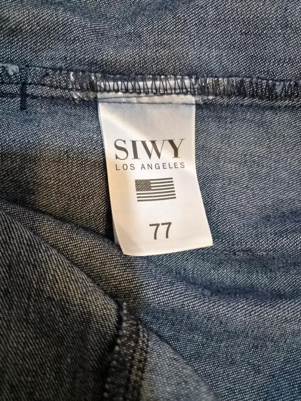 씨위 SIWY 여성 오버핏 데님자켓 95사이즈 8