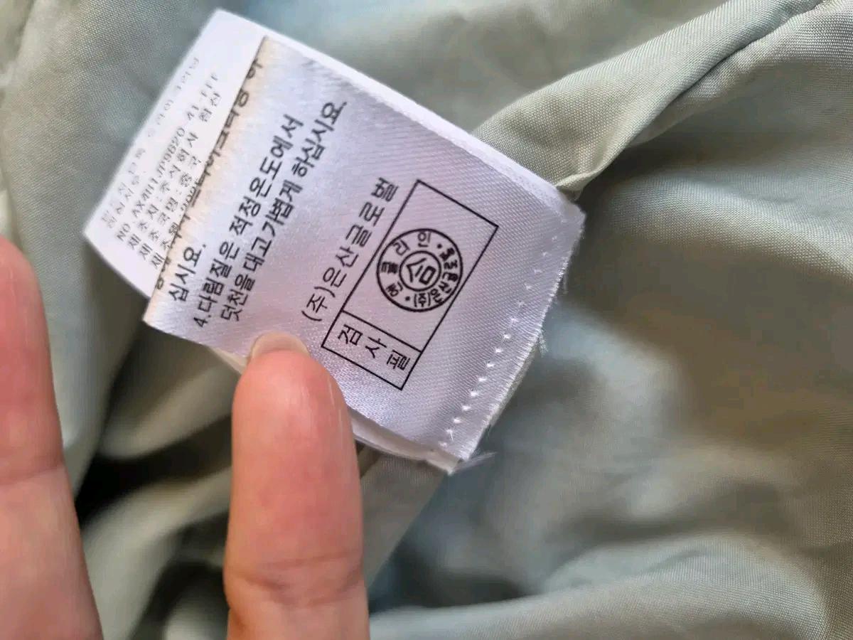 앤클라인 여성 루즈핏 크롭하이넥 바람막이점퍼 12