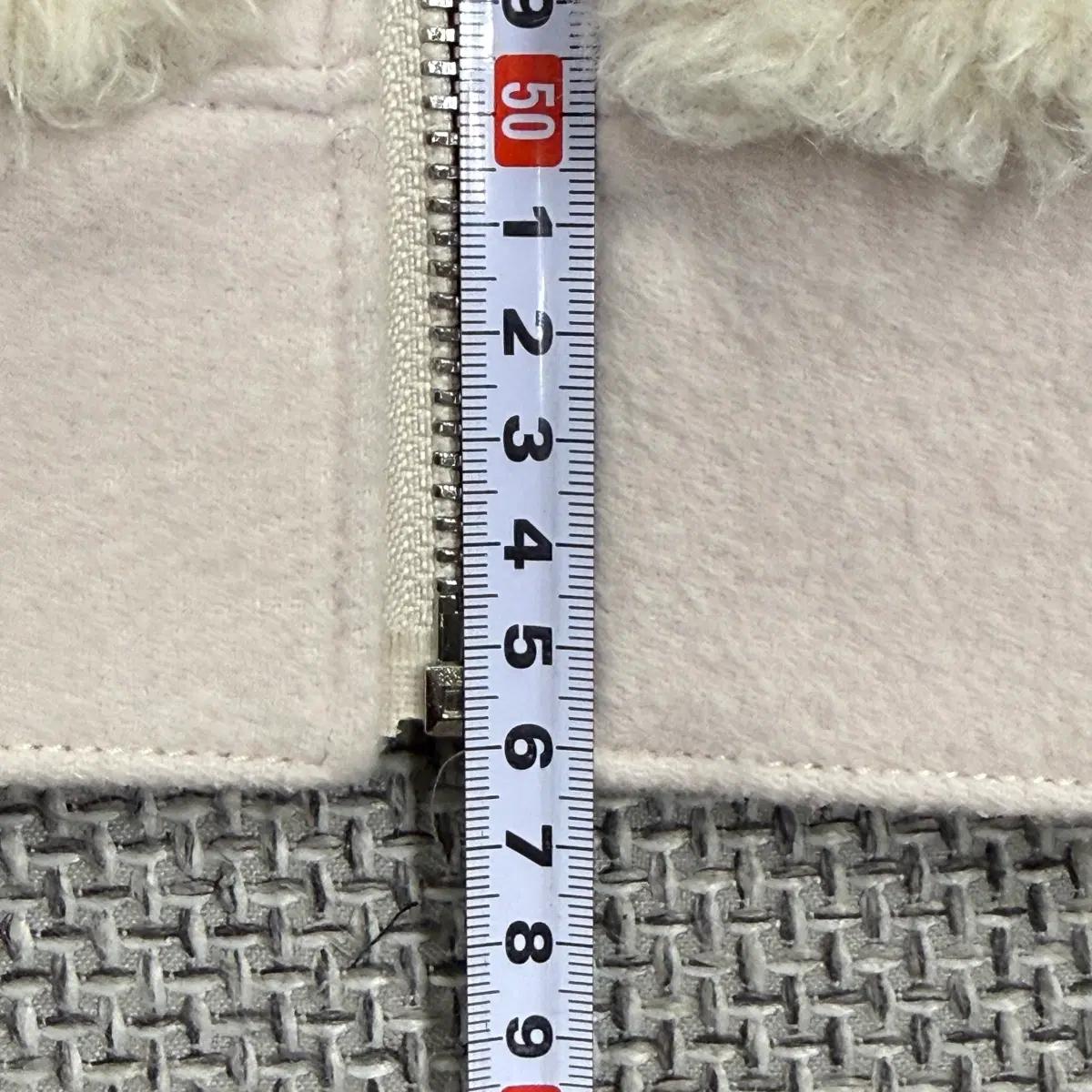 주시쥬디 양털 후드 집업 자켓 베이지 8