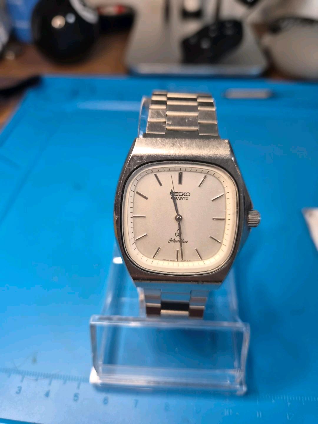 '세이코 실버웨이브 사각 쿼츠(Seiko SilverWave Quartz)' 2