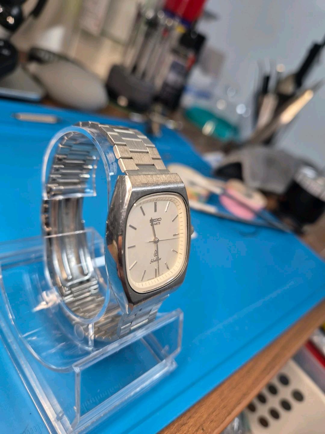 '세이코 실버웨이브 사각 쿼츠(Seiko SilverWave Quartz)' 3